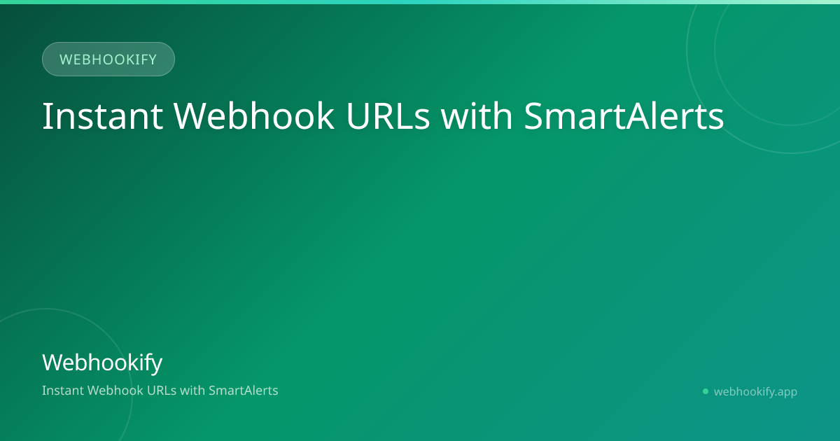 Webhookify screenshot 1